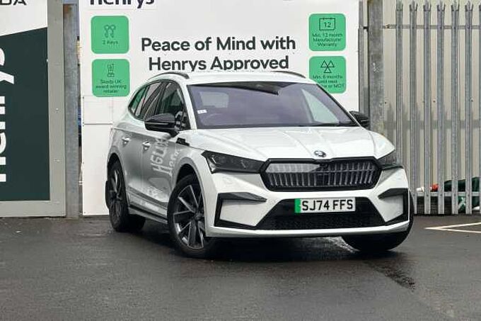 SKODA Enyaq 85x (286ps) Sportline Plus 82kWh BEV 4x4 Auto SUV *LEZ Compliant*