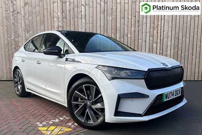 SKODA Enyaq Coupe 85x Sportline Plus 82kWh 4x4 5dr Auto 286PS