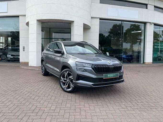 SKODA Karoq SUV 2.0 TSI (190ps) 4X4 SportLine DSG (Factory Towbar)