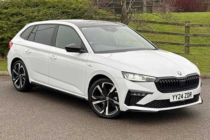 SKODA Scala 5-Dr 1.0 TSI 116ps Monte Carlo DSG *Ex Demo Moon White